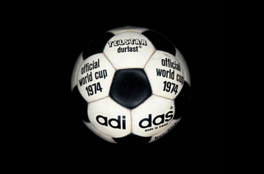 world cup ball 1974, telstar durlast