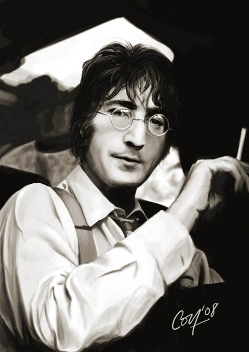 John Lennon by artcova
