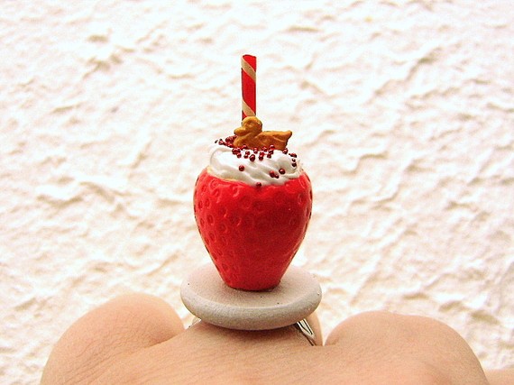 Strawberry Kisses Ring