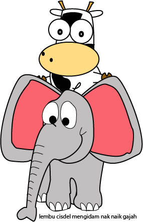 cisdel naik gajah