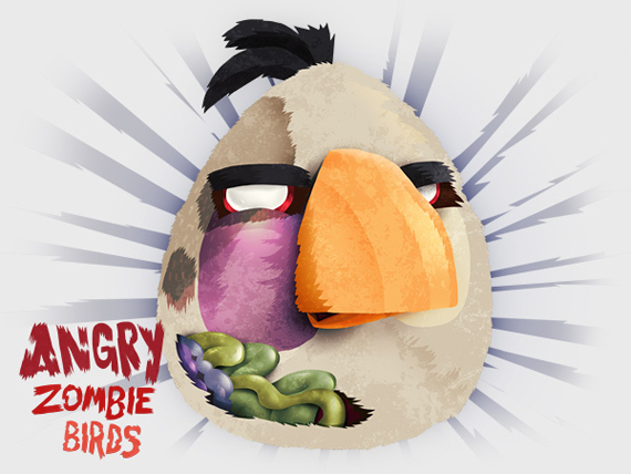 Angry Zombie Birds 4