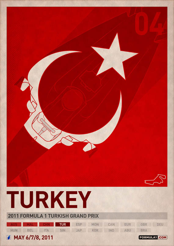 formula 1 poster - Turki