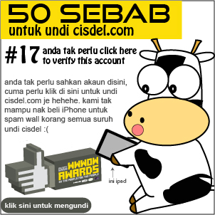 50 sebab untuk undi cisdel.com #17 50 sebab untuk undi cisdel.com #17