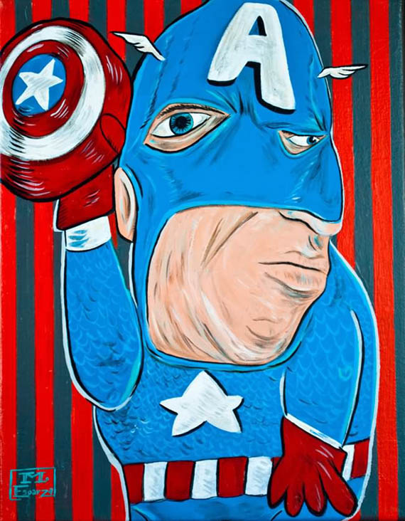 superhero versi Picasso 1 superhero versi Picasso 1