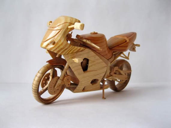 Wooden Miniature Bikes 1