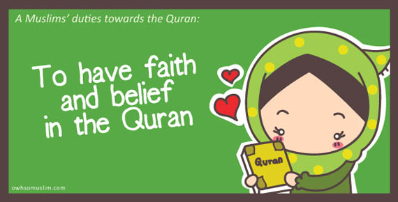 tanggungjawab terhadap al-Quran