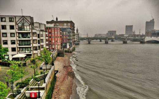 London River Thames Permandangan di London 19