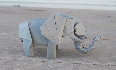 origami gajah