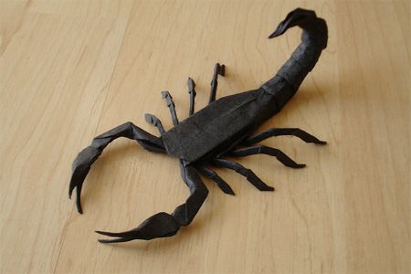 origami scorpion