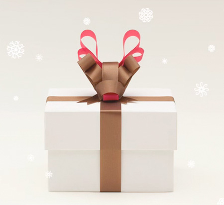reindeer ribbon reindeer ribbon