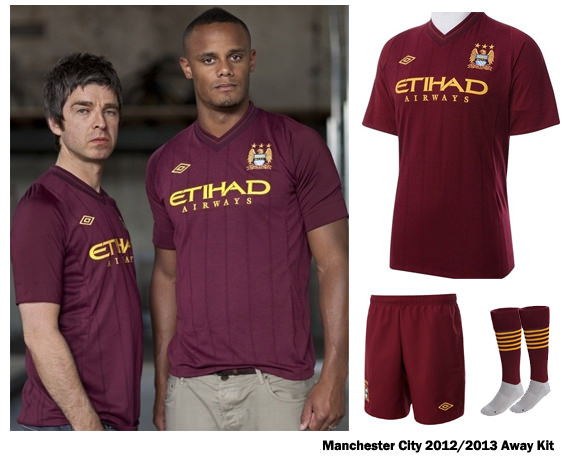 Manchester city away kit 2012-2013