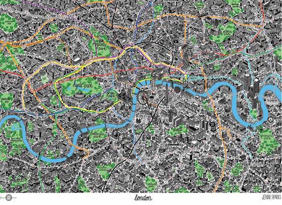 london-illustrated-map