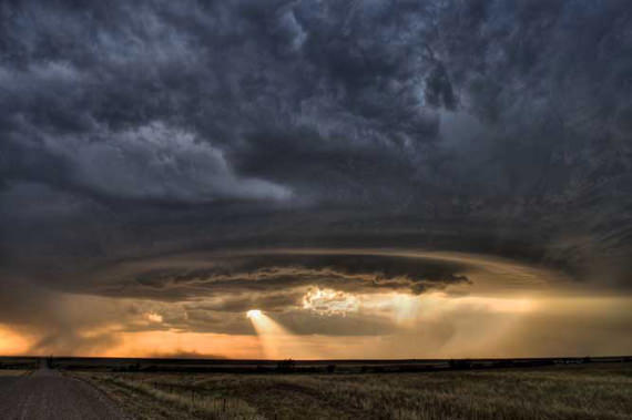 Supercell forming on the Montan prairie