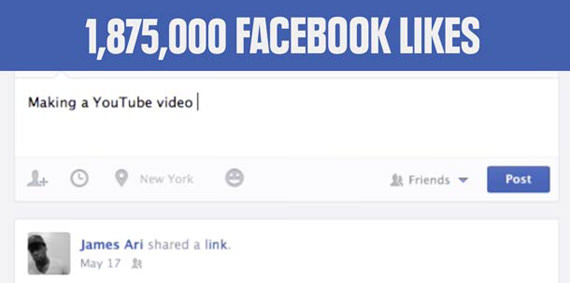 1,875,000 facebook like