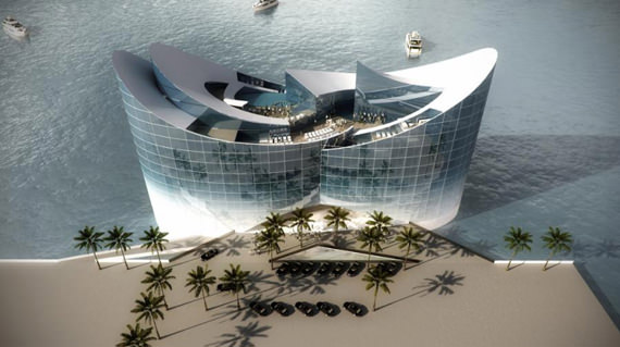 SiggeQatar10 Hotel Terapung Dibina Sempena Piala Dunia 2022 di Qatar