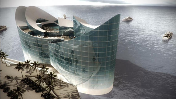 SiggeQatar9 Hotel Terapung Dibina Sempena Piala Dunia 2022 di Qatar