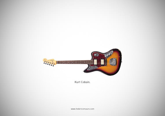 gitar kurt cobain