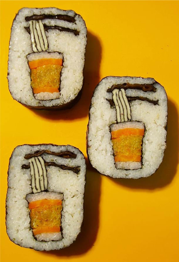 makan mee segera dekat sushi