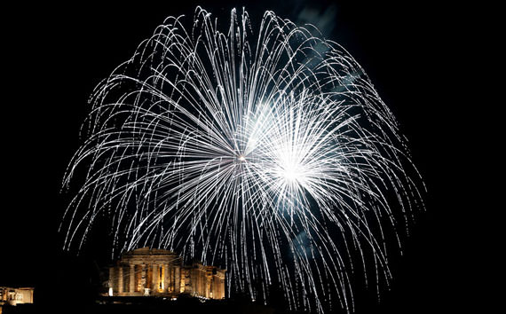 bunga api di Athens