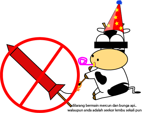 cisdel mercun tahun baru