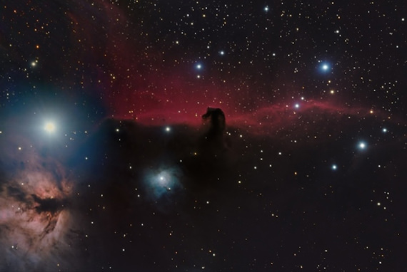 The Horsehead Nebula (IC 434) oleh Shishir dan Shashank Dholakia, berusia 15 tahun (USA)