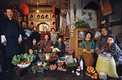 The Namgay family of Shingkhey Village
