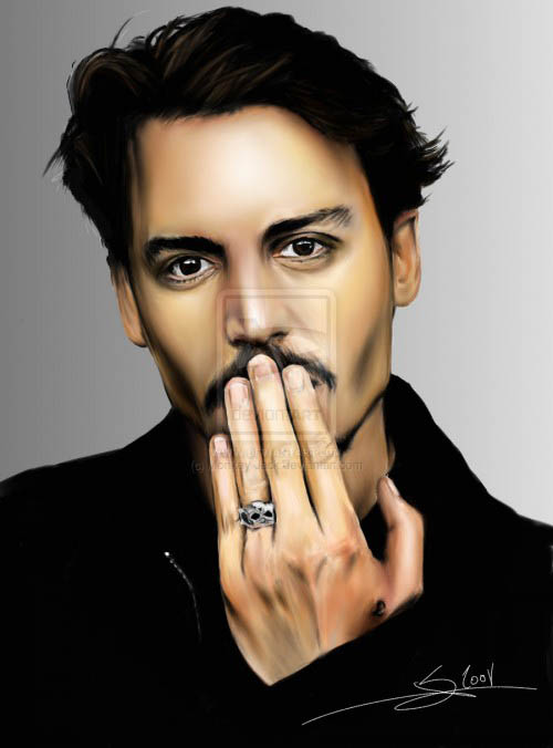 Johnny Depp by Monkey Jack