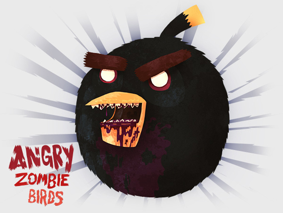 Angry Zombie Birds 5