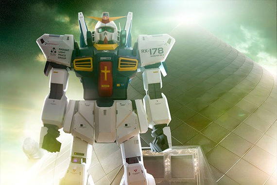7-Foot-Tall-Papercraft-Gundam-4