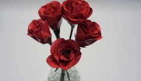 duct tape roses