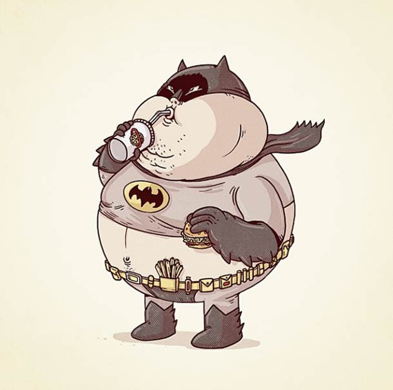 batman gemuk
